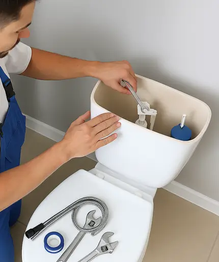Toilet repair South Houston TX — emergency toilet & flange repair